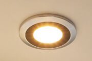 Комплект из 1-го светильника LED Abisso, 3000K, отделка под хром глянец/черный