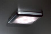 Комплект из 1-го светильника LED Square, 5000K, отделка серебро матовое