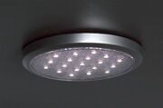 Комплект из 1-го светильника LED Round, 5000K, отделка серебро матовое